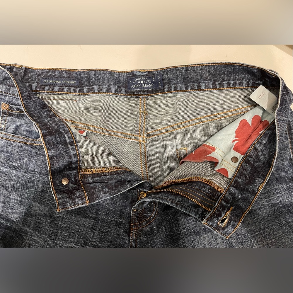 Men’s EUC Lucky 221 Straight Jean, 34, zip fly - Picture 5 of 5